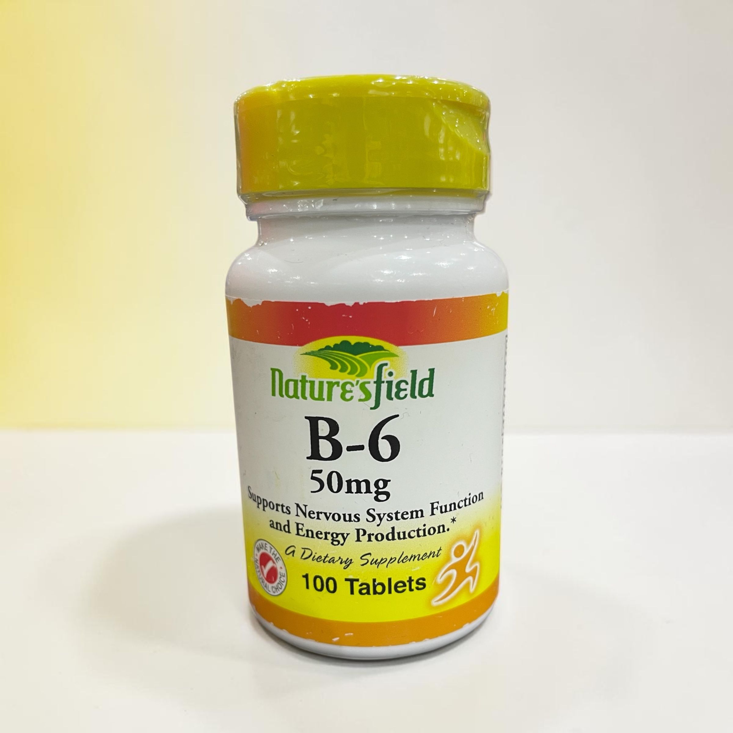 NATURES FIELD B-6 50MG TABS X100